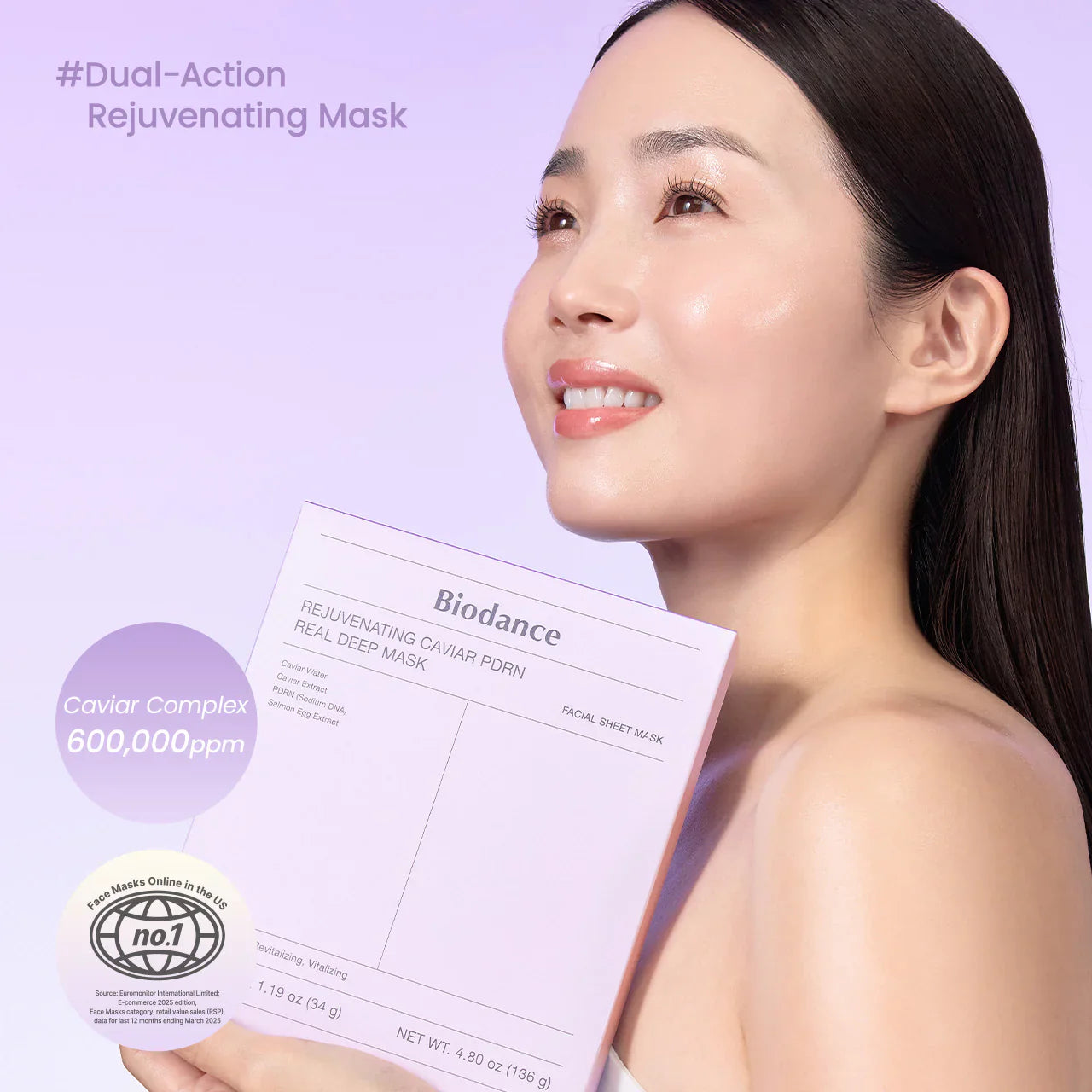 Rejuvenating Caviar PDRN Real Deep Mask