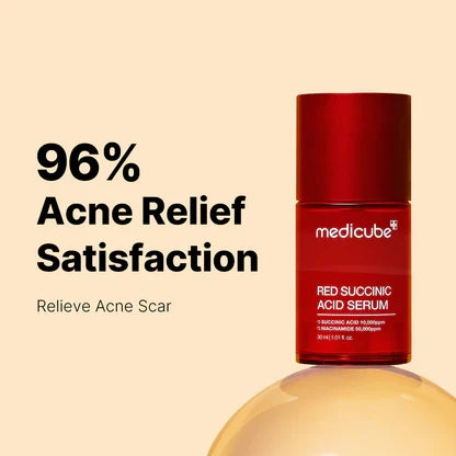 Red Succinic Acid Serum