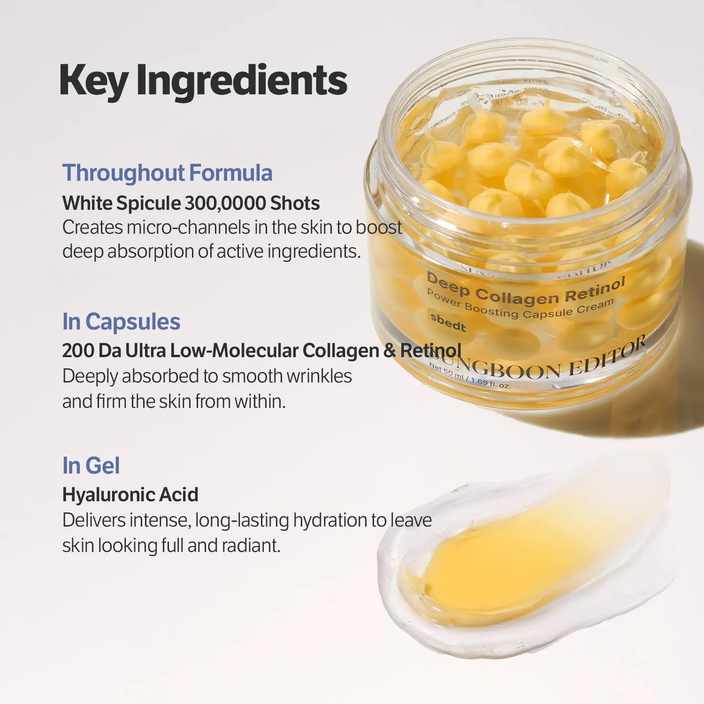 Deep Collagen Retinol Power Boosting Capsule Cream [50ml] (EU)