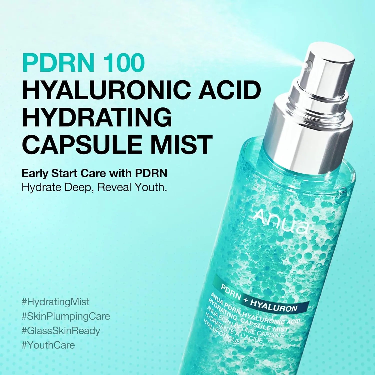 PDRN Hyaluronic Acid Hydrating Capsule Mist [100ml] (EU)