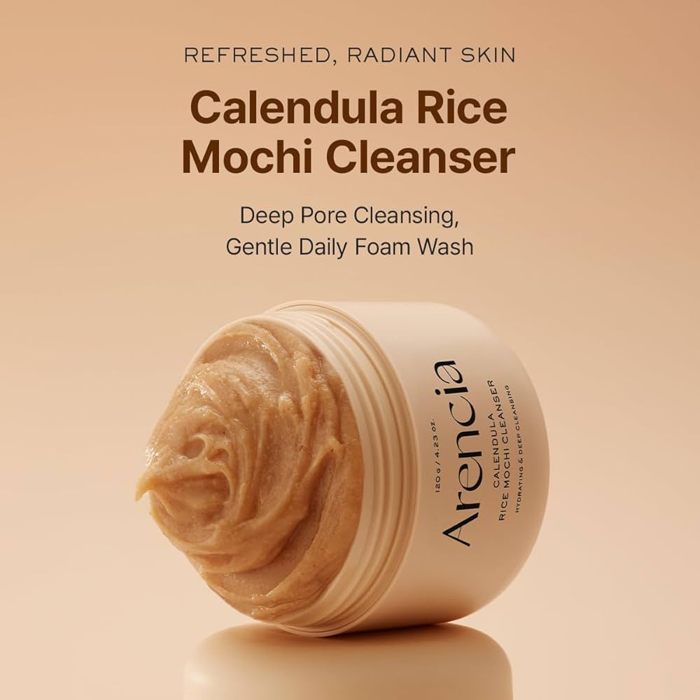 Calendula Rice Mochi Cleanser [120g]