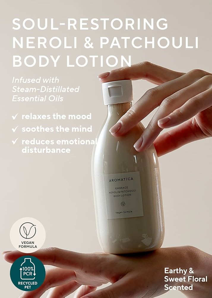 [AROMATICA] Embrace Body Lotion Neroli &amp; Patchouli [300ml]