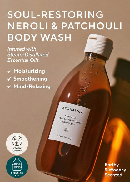 [AROMATICA] Embrace Body Wash Neroli &amp; Patchouli [300ml]
