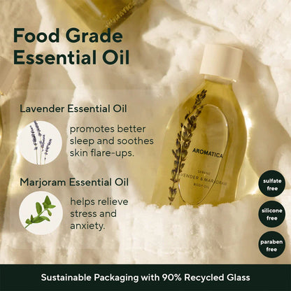 Serene Body Oil Lavender &amp; Marjoram 100ml