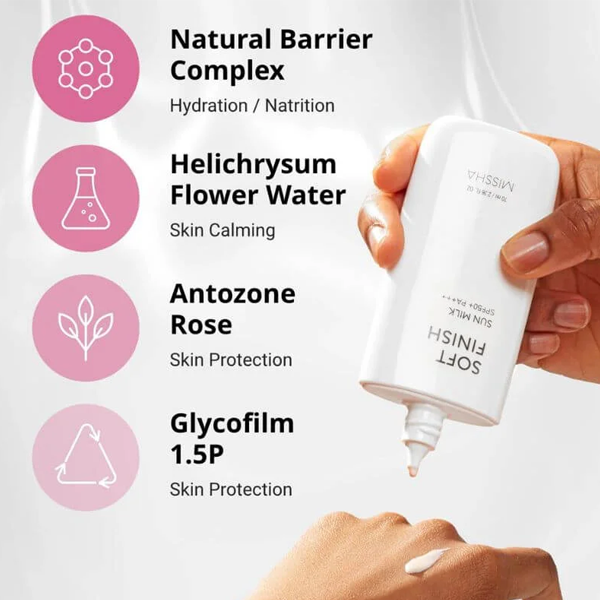 All-Around Safe Block Soft Finish Sun Milk SPF50+ PA+++ [70ml]