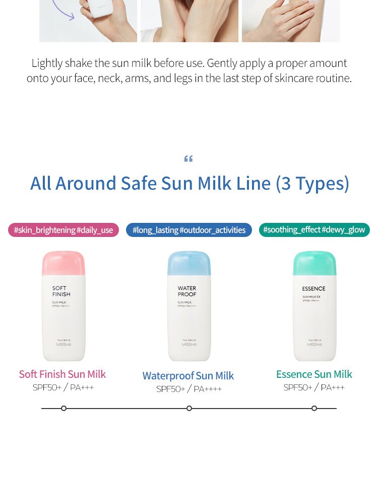 All-around Safe Block Waterproof Sun Milk SPF50+ PA++++ [70ml]