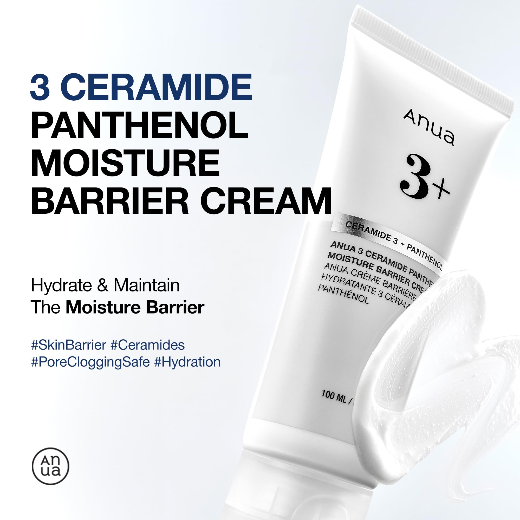[Anua] 3 Ceramide Panthenol Moisture Barrier Cream [100ml]