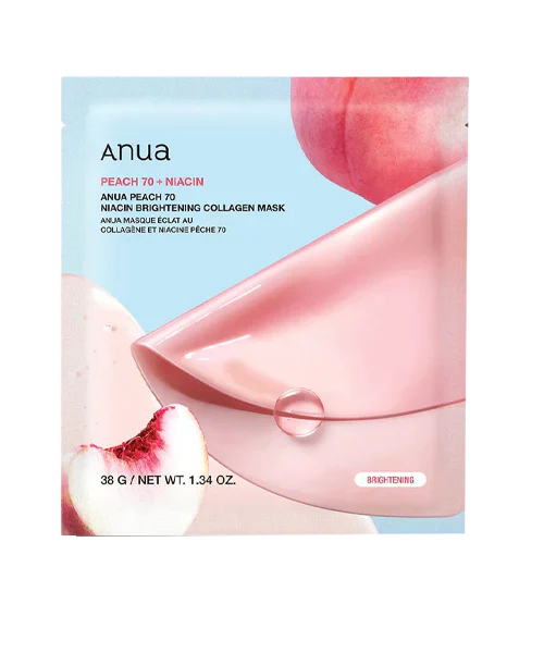 [Anua] Collagen Mask – Peach 70 Niacin Brightening