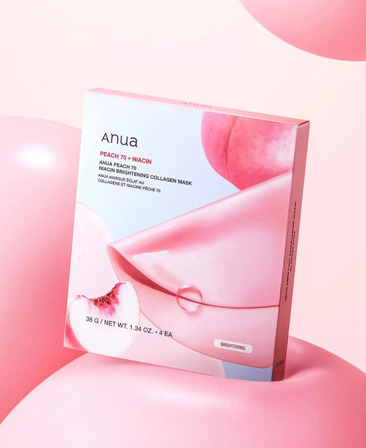 [Anua] Collagen Mask – Peach 70 Niacin Brightening