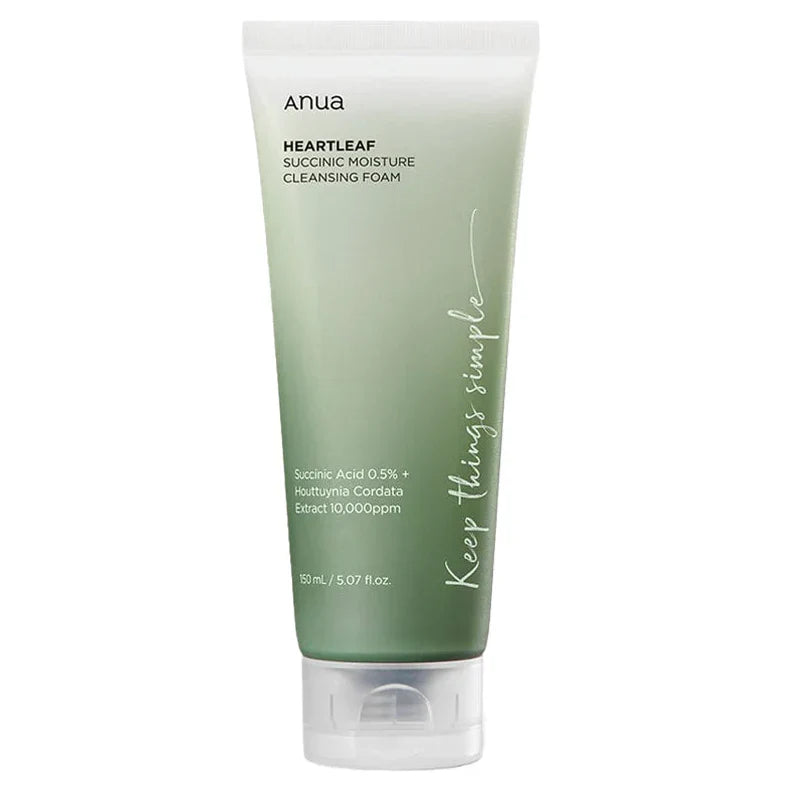 [Anua] Heartleaf Succinic Moisture Cleansing Foam [150ml]