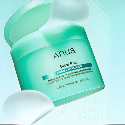 [Anua] PDRN 100 Hyaluronic Acid Glow Pad [60 Pads]