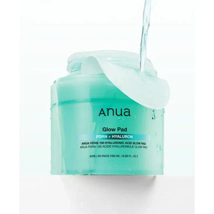 [Anua] PDRN 100 Hyaluronic Acid Glow Pad [60 Pads]