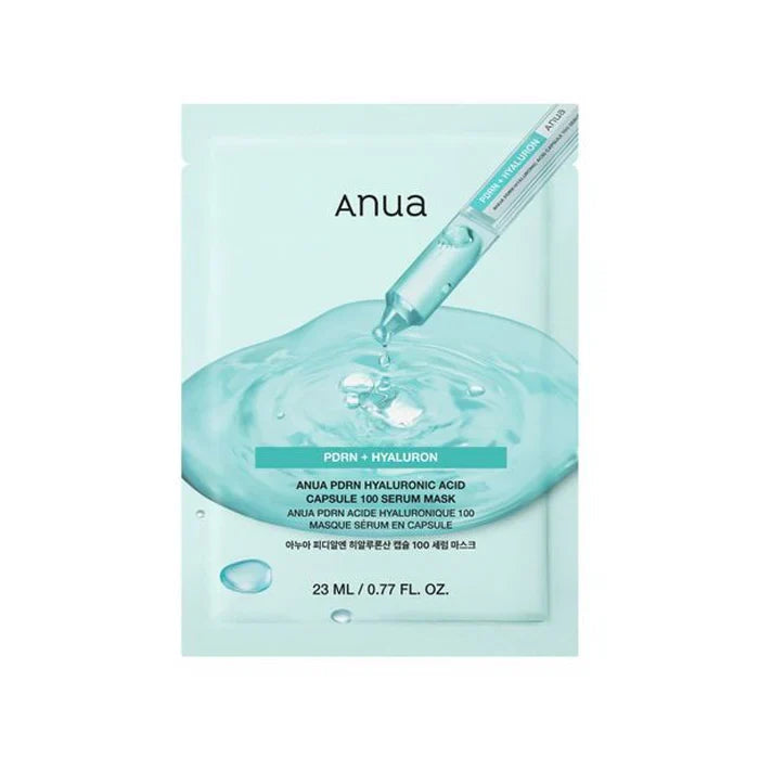 [Anua] PDRN Hyaluronic Acid Capsule 100 Serum Mask [23ml]