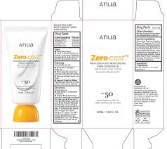 [Anua] Zero-Cast Moisturizing Finish Sunscreen [50ml]