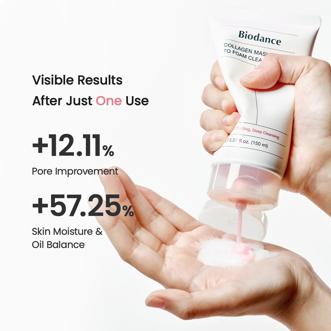 Collagen Mask To Foam Cleanser [150ml]