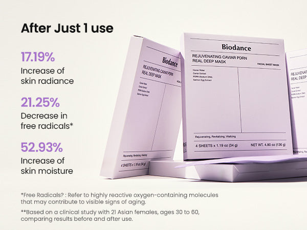 Rejuvenating Caviar PDRN Real Deep Mask