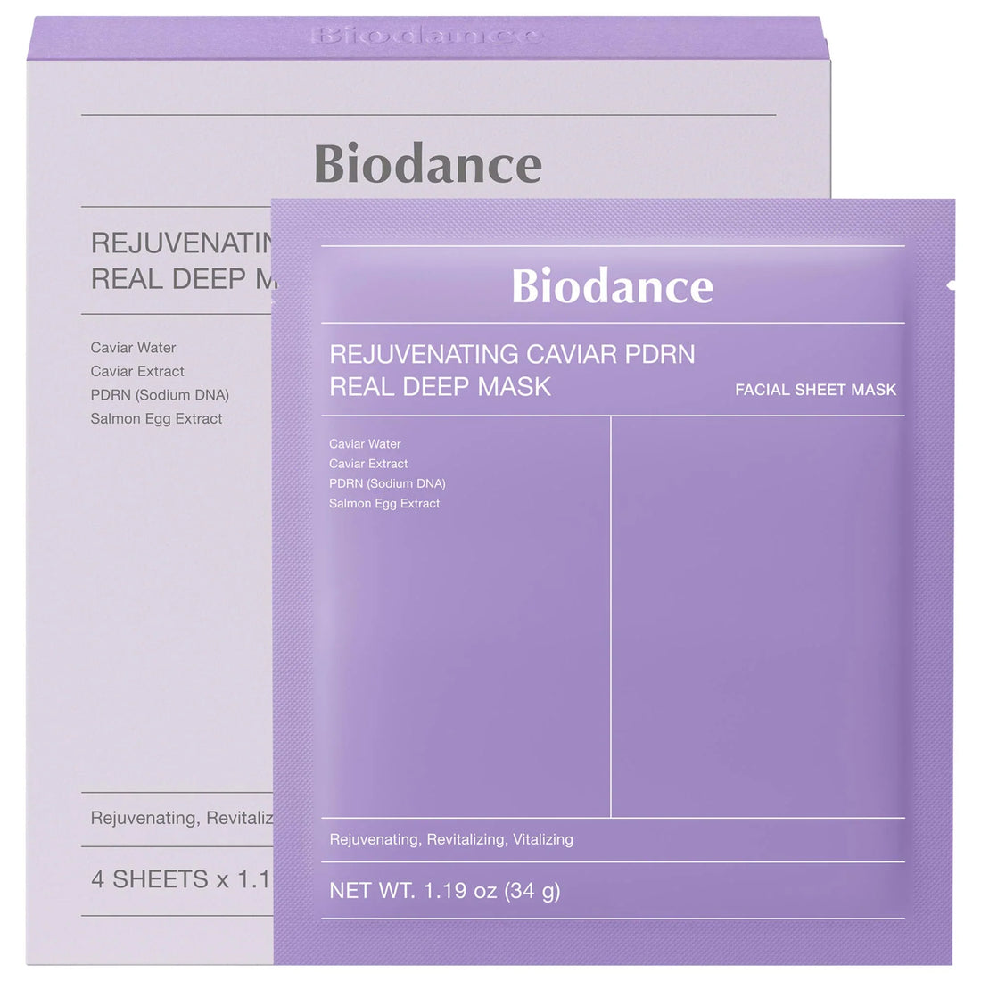 Rejuvenating Caviar PDRN Real Deep Mask