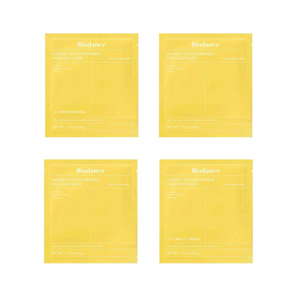 [Biodance] Radiant Vita Niacinamide Real Deep Mask [34g]