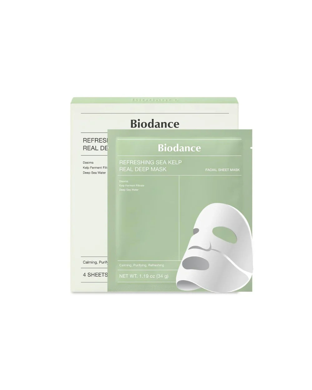 [Biodance] Refreshing Sea Kelp Real Deep Mask [34g]