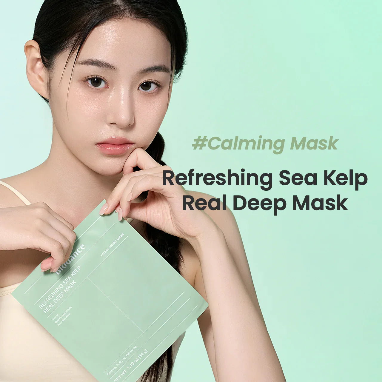Refreshing Sea Kelp Real Deep Mask [34g]