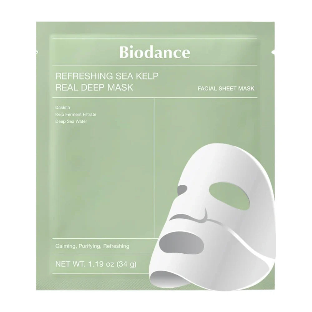 [Biodance] Refreshing Sea Kelp Real Deep Mask [34g]