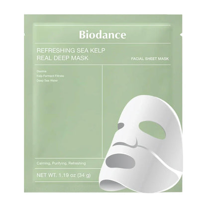[Biodance] Refreshing Sea Kelp Real Deep Mask [34g]