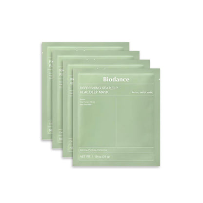 [Biodance] Refreshing Sea Kelp Real Deep Mask [34g]