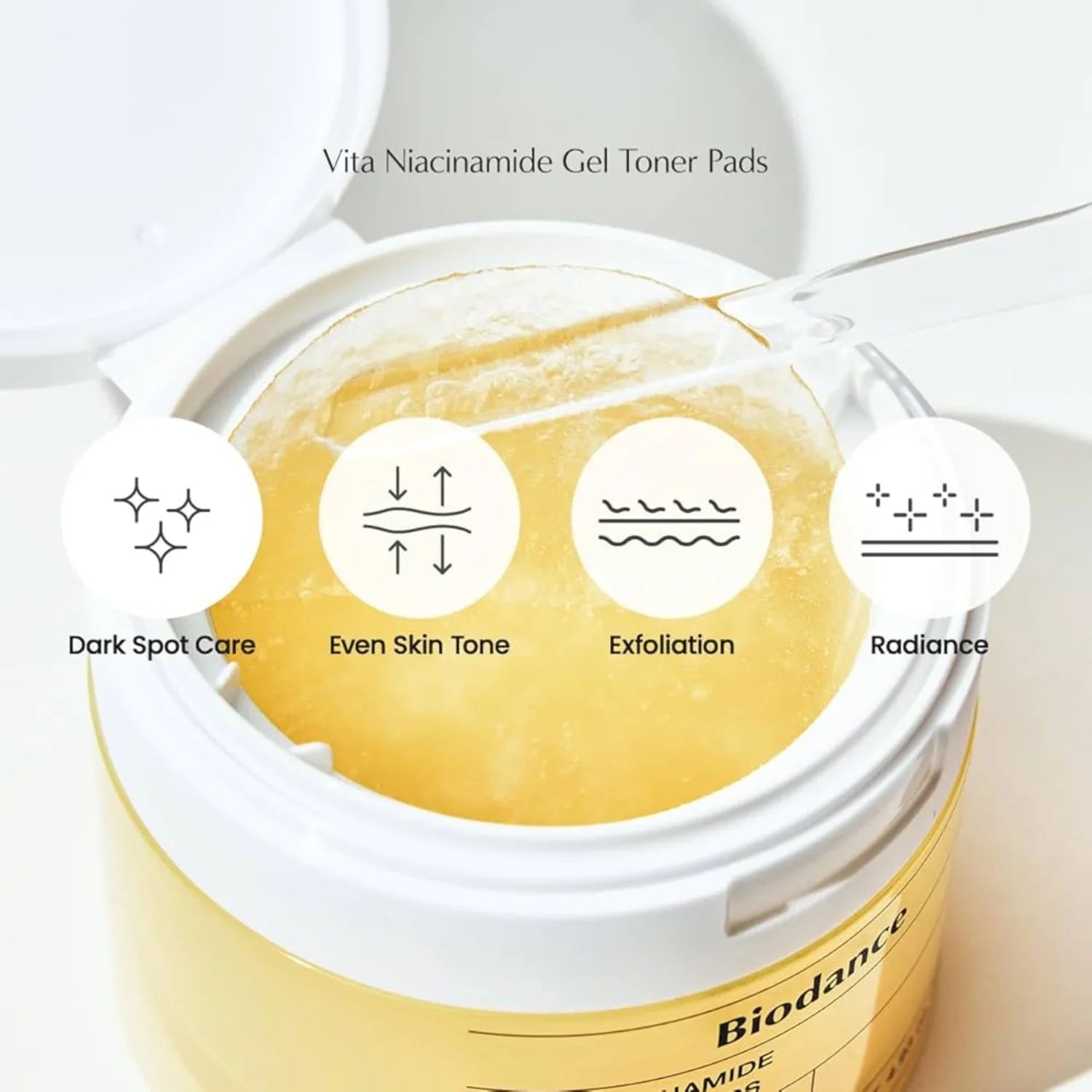 [Biodance] Vita Niacinamide Gel Toner Pads [60 Pads]
