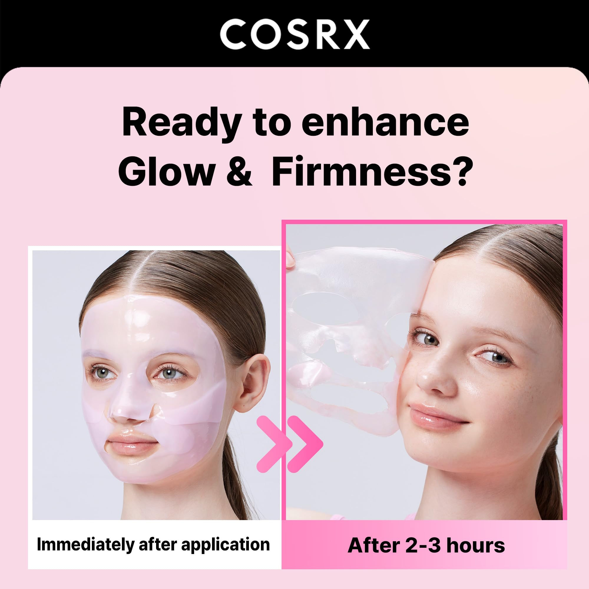 The Peptide Collagen Lifting Glow Hydrogel Mask [3ea]