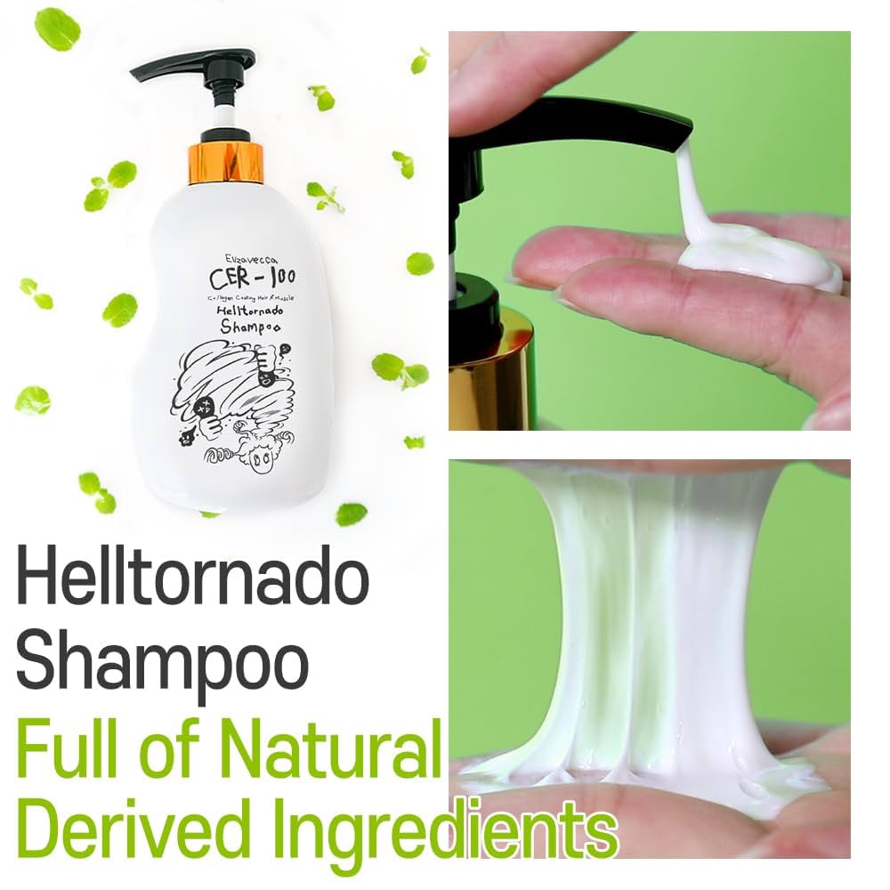 Cer-100 Collagen Coating Hair A+ Muscle Helltornado Shampoo [500ml]