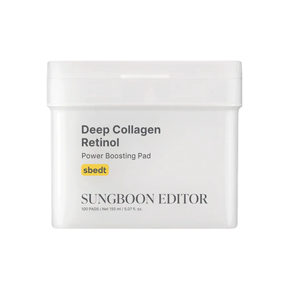 Deep Collagen Retinol Power Boosting Pad [100 Pads] (EU)