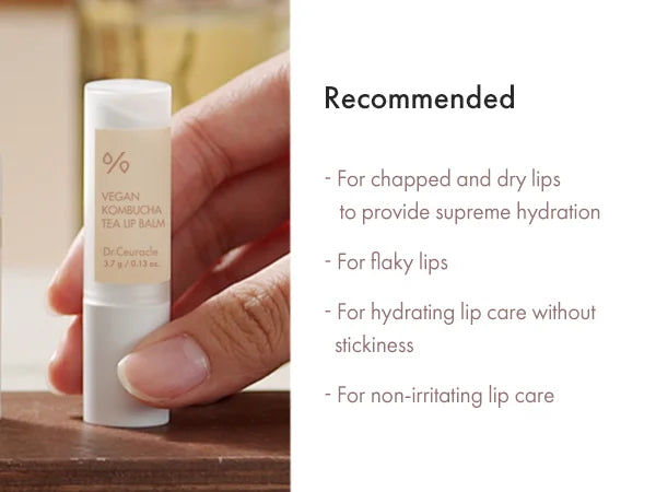 Vegan Kombucha Tea Lip Balm [3.7g]