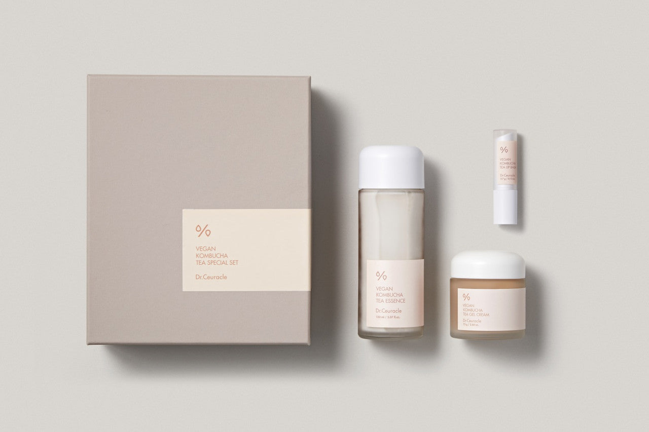 Vegan Kombucha Tea Special Set [3 pcs]