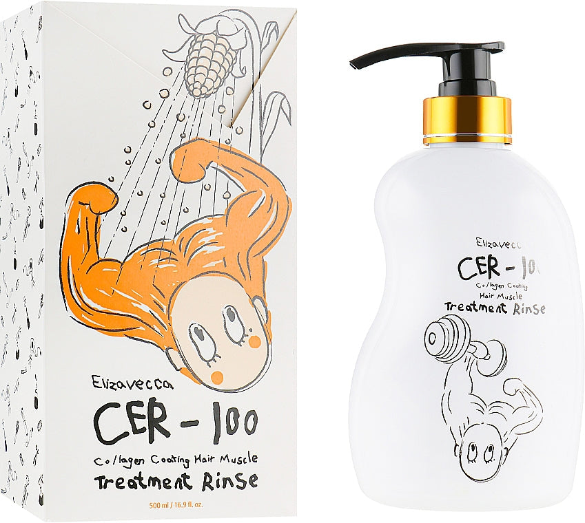Cer-100 Collagen Coating Hair Muscle Treatment Rinse [500ml]