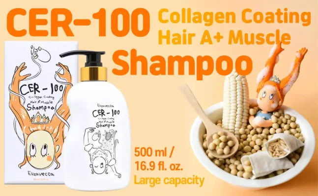 Cer-100 Collagen Coating Hair Muscle Treatment Rinse [500ml]