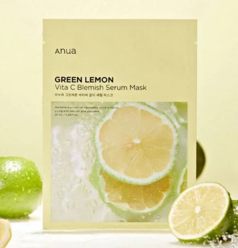 Green Lemon Vita C Blemish Serum Mask [25ml]