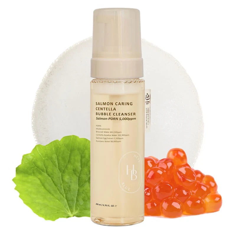 Salmon Caring Centella Bubble Cleanser [200ml] (EU)