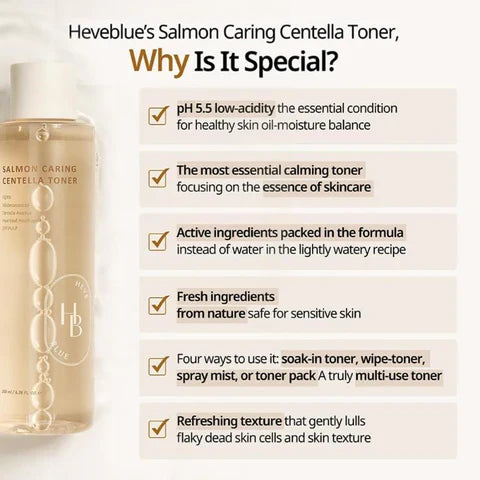 Salmon Caring Centella Toner [200ml]