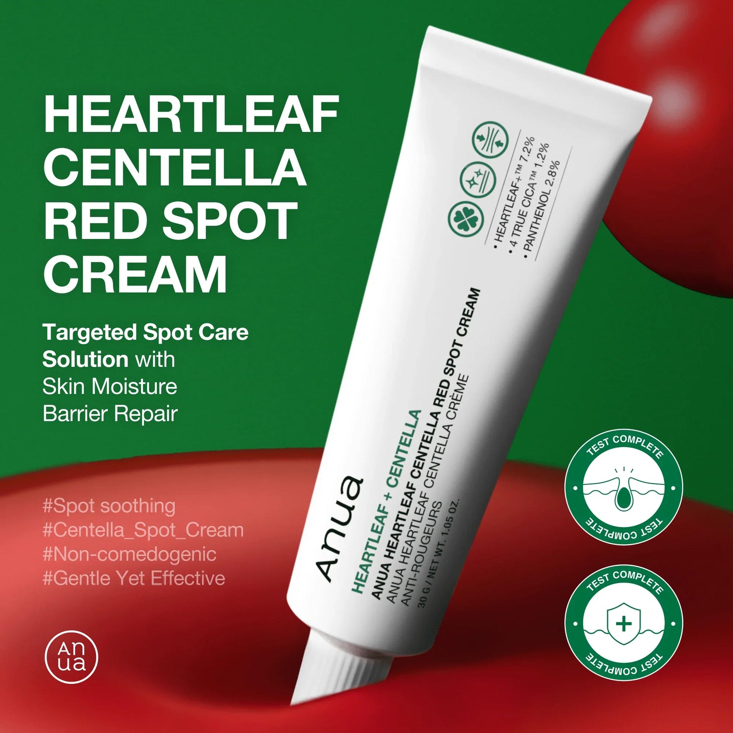 Heartleaf Centella Red Spot Cream [30g]