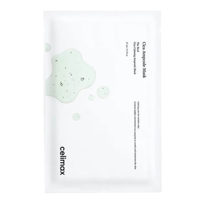 [celimax] The Real Cica Calming Ampule Mask [27ml]