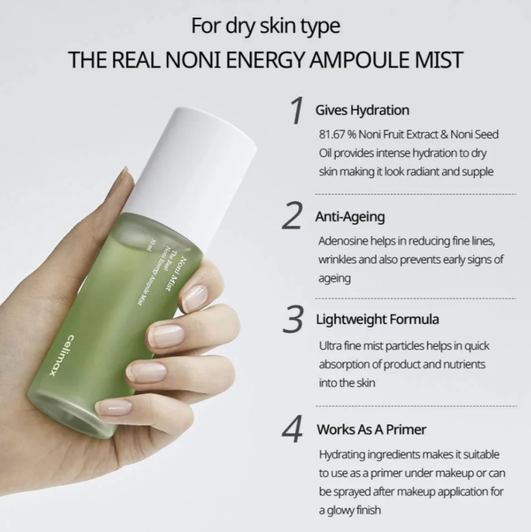 [celimax] The Real Noni Energy Ampule Mist [50ml]