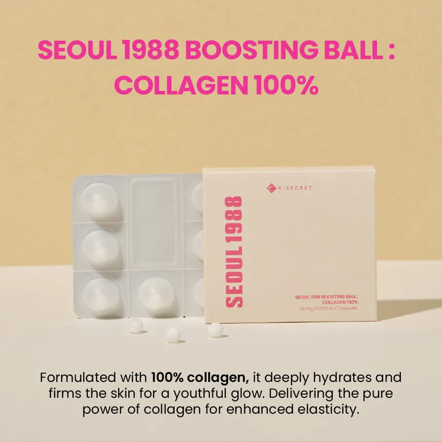 SEOUL 1988 Boosting Ball: Collagen 100% [7 Capsules]
