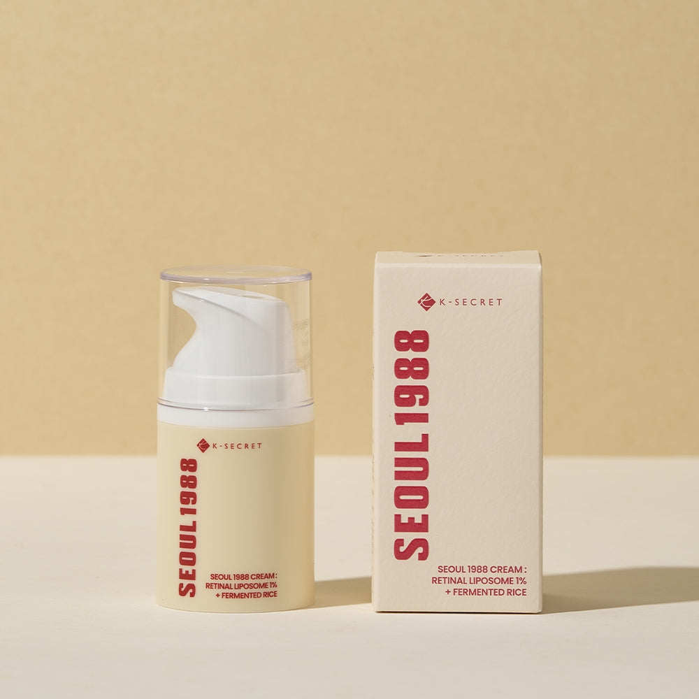 [KSECRET] SEOUL 1988 Cream : Retinal Liposome 1% + Fermented Rice [50ml]