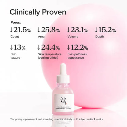Pore Firming Serum Red Bean PDRN+Peptide [30ml]