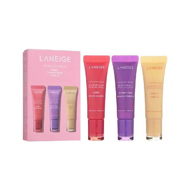 Lip Glowy Balm Trio Set [3 x 10g]