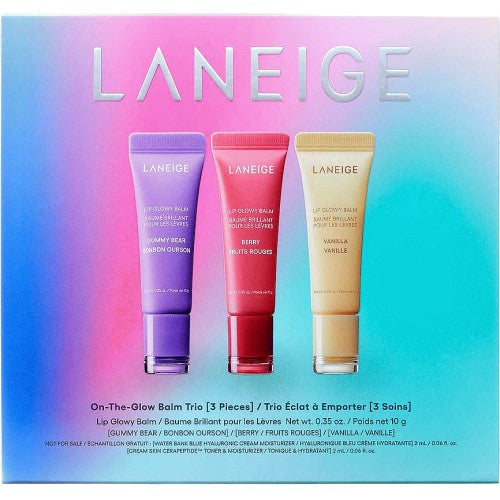 Lip Glowy Balm Trio Set [3 x 10g]
