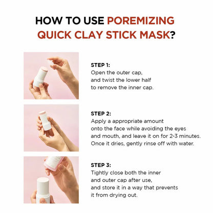 Madagascar Centella Poremizing Quick Clay Stick Mask [27g]