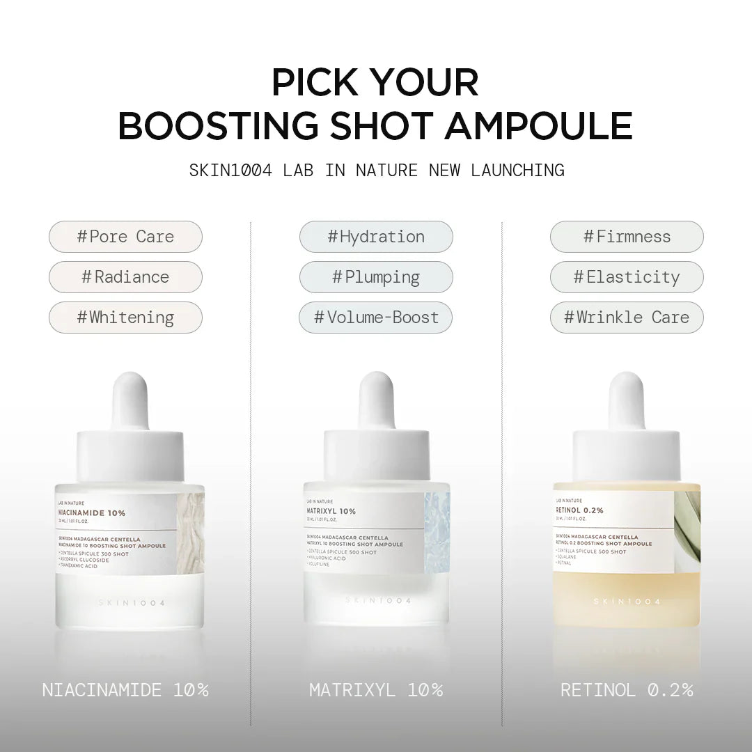 Madagascar Centella Retinol 0.2 Boosting Shot Ampoule [30ml]