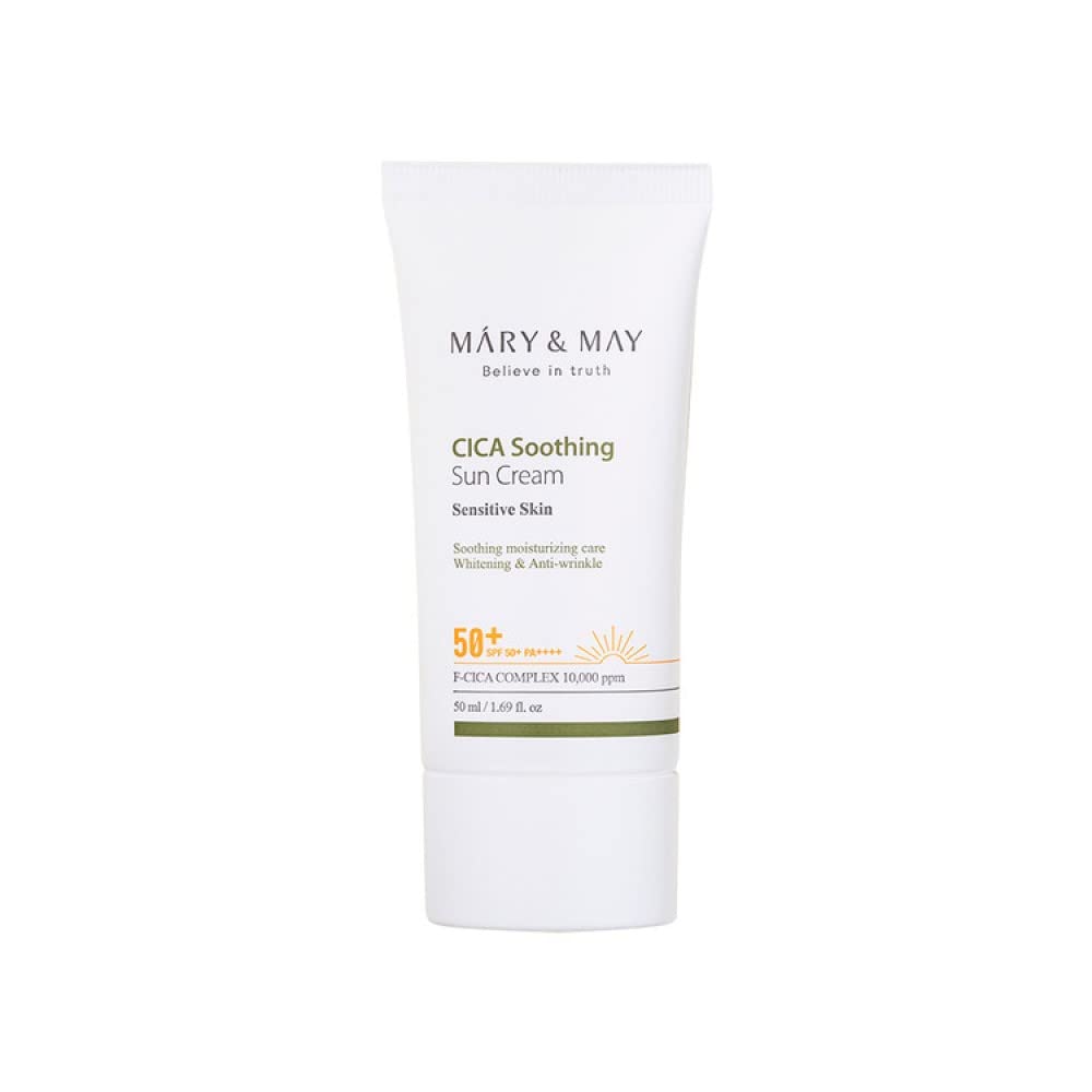 [Mary&amp;May] CICA Soothing Sun Cream [50ml]