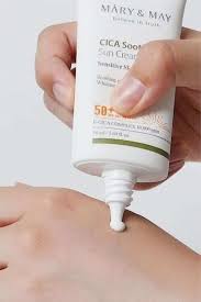 [Mary&amp;May] CICA Soothing Sun Cream [50ml]